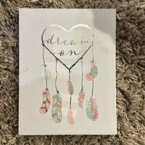 Crystal Art Gallery Crystal Art "Dream on" Dream Catcher  Canvas Print Wall Art